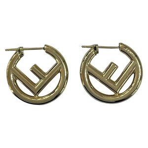 FENDI F is Fendi Gold Hardware - Earrings 416-070125